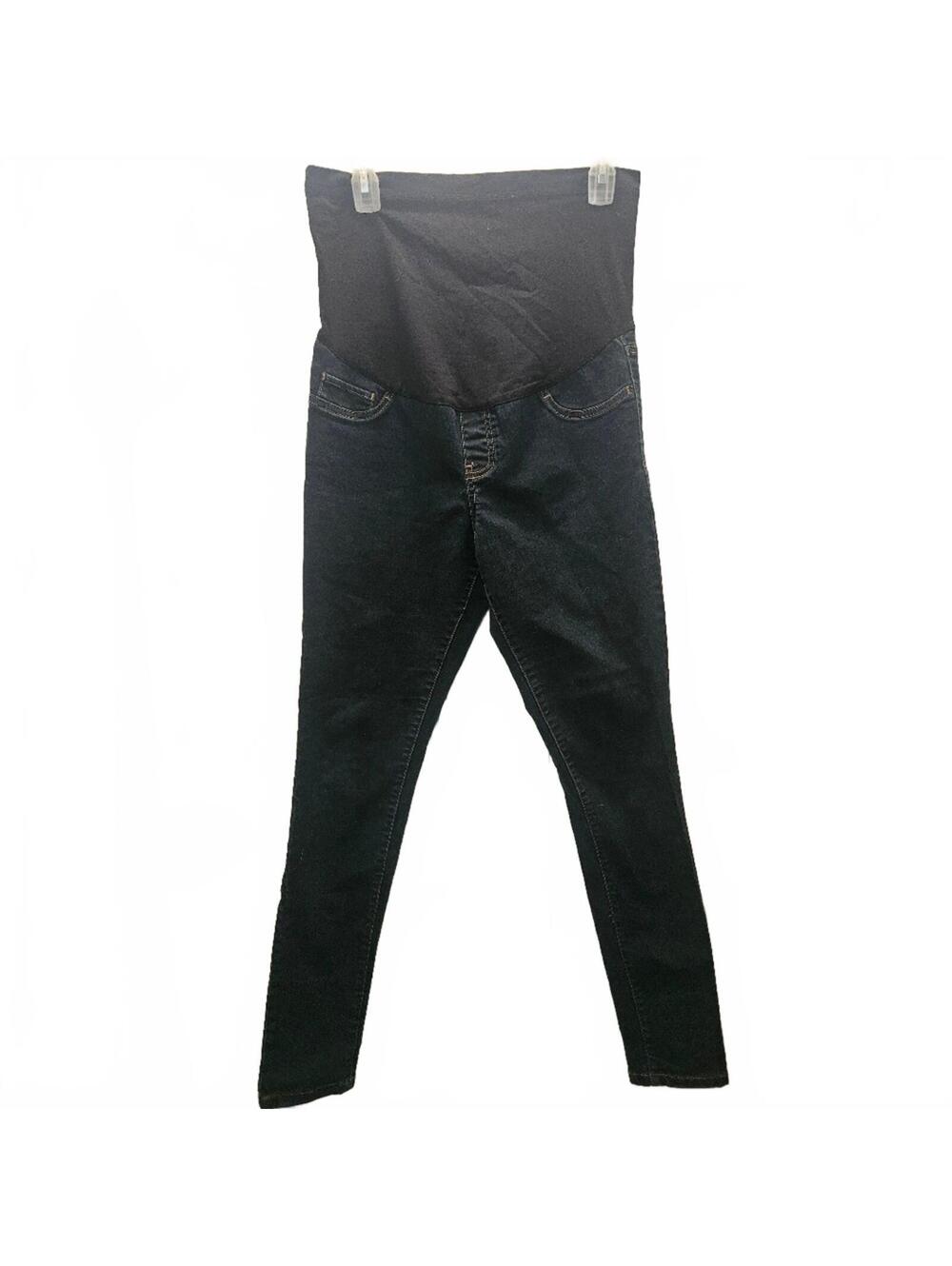 Liz Lange Maternity Dark Wash Skinny Jeans Size M/M 8-10